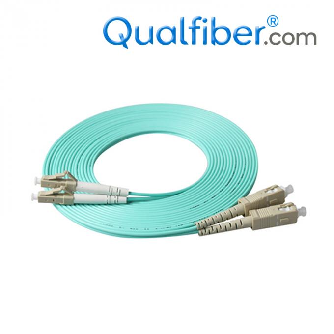 High Performance Fiber Optic Patch Cord , 1m 2m 3m 5m SC To LC Fiber Cable