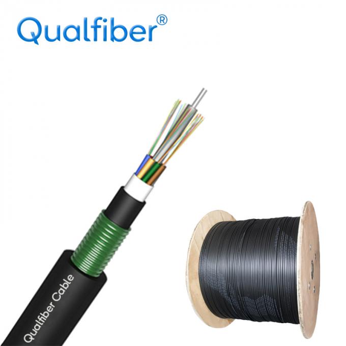 Factory price Double Armored and Double Sheathed Stranded Outdoor Optical fiber Cable