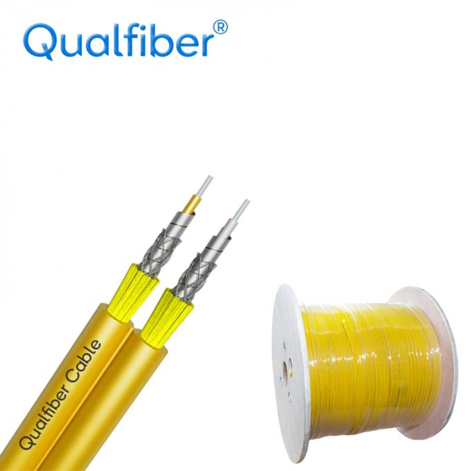 Anti-rodent Armored Outdoor Fiber Optic Cable GYFTA53
