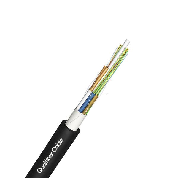 G652D 24 Core SM Fiber Optic Cable , Outdoor Composite Fiber Optic Cable