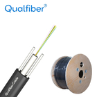 Qualfiber FTTH Drop Cable , Fiber Drop Cable GJXFH G657A1 1/2/4 Cores supplier