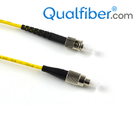 Yellow Simplex ST FC Fiber Optic Patch Cord  1m 2m 3m 5m With PVC LSZH Jacket supplier