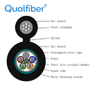 FRP Strength Figure 8 Fiber Cable , Self Supporting Aerial Cable GYTC8S supplier