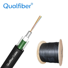 1-24 Core Unitube Fiber Optic Cable , Central Loose Tube GYXTW Fiber Optic Cable supplier