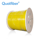 2 Core Spiral Steel Armored Fiber Optic Cable GJFJV With Double Sheath supplier