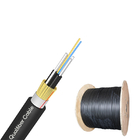Bow Type Duct Fiber Optic Cable GJYXFH03 Black Color For Indoor / Duct supplier