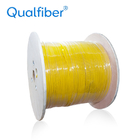 Duplex Indoor Fiber Optic Cable GJFJBV Flat Twin Cable With LSZH / PVC Out Sheath supplier