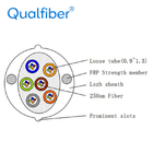 FRP Strengthened Indoor Fiber Optic Cable 48-144 Core FPV -20 To 60°C Temperature supplier