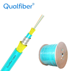 Multi core Double Sheath Spiral steel Fiber optic cable supplier