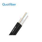 Outdoor Drop FTTH Fiber Optic Cable 1/2/4 Core With Steel Wire Messenger supplier