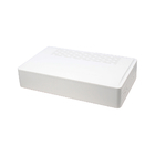White EPON ONU QF-HE103CP 1GE+3FE+CATV+POTS Remote Control CATV Support VoIP Telephone supplier