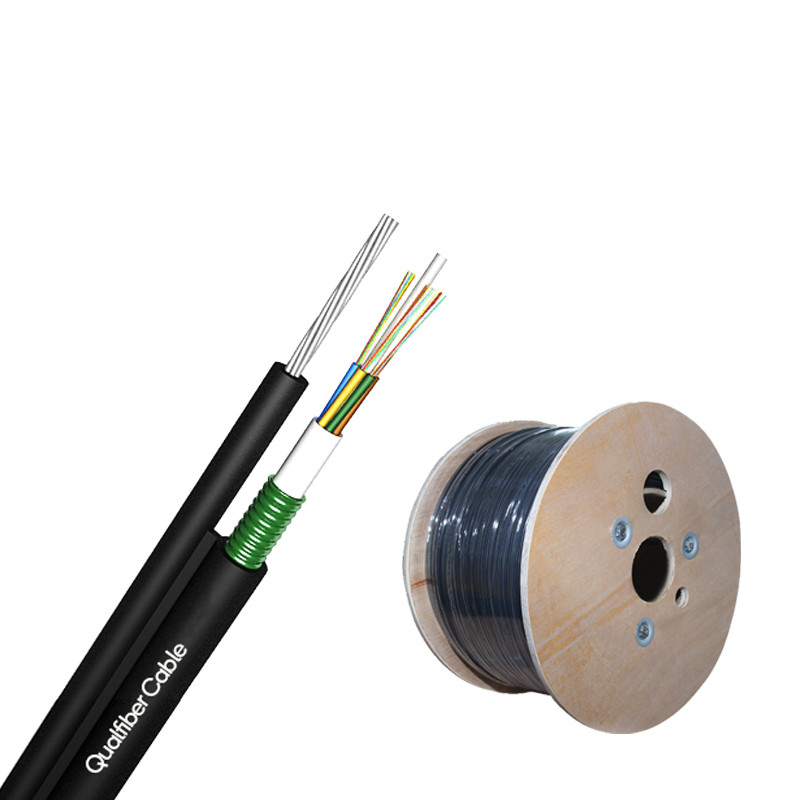 FRP Strength Figure 8 Fiber Cable , Self Supporting Aerial Cable GYTC8S supplier