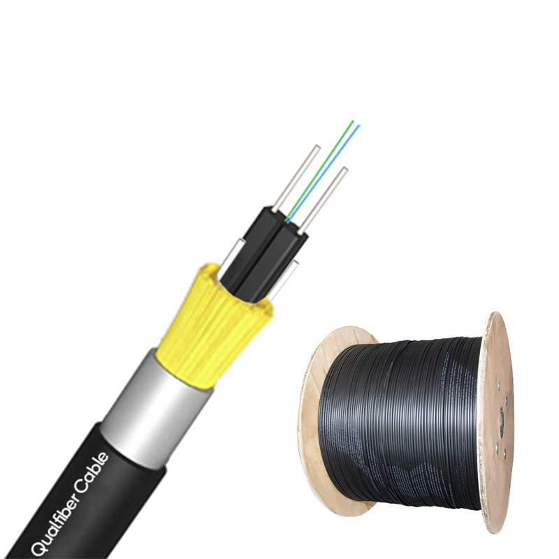 GYFXTZY  FTTH Fiber Optic Cable Duct Installation 2 Core Outdoor Cable G657A2 supplier