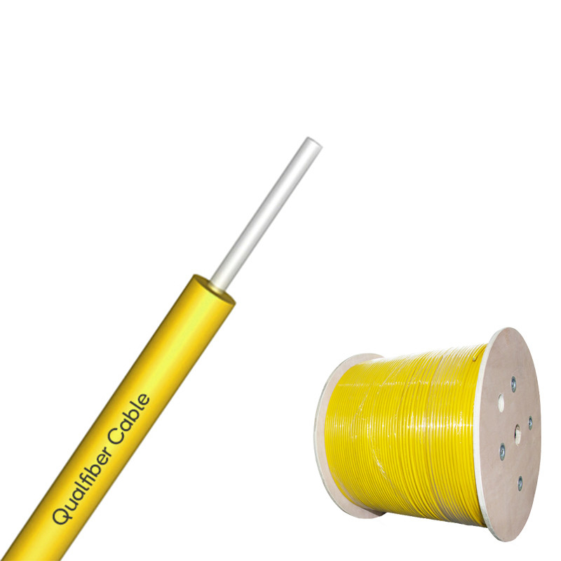 0.6/0.9mm Nylon Tight Buffered Fiber Cable GJFJV For Distribution Cabinet supplier