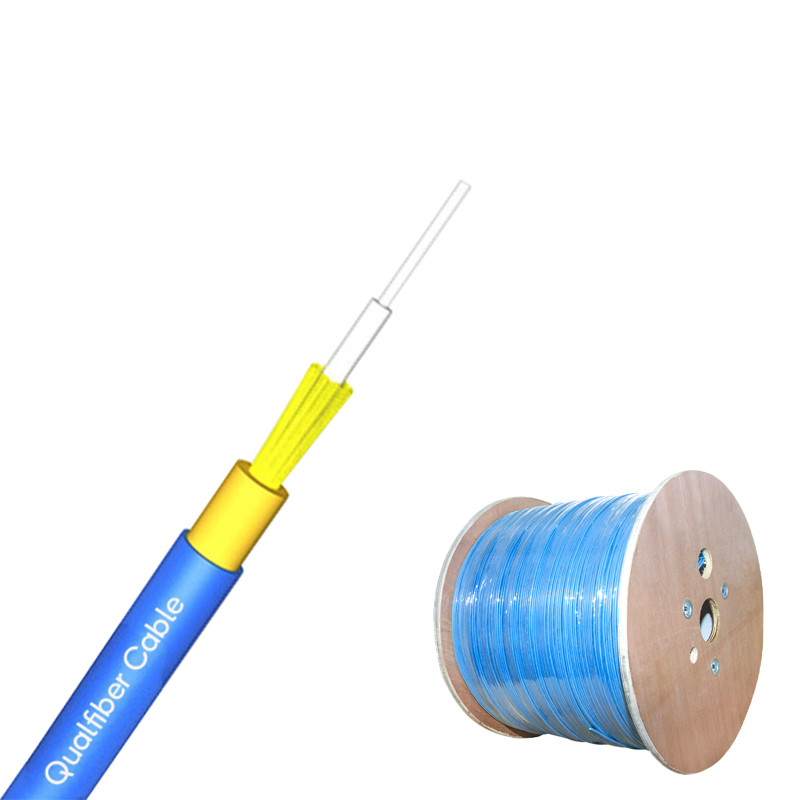 1 Core Simplex Multimode Fiber Optic Cable Kevlar Yarn Strengthen Diameter Customized supplier