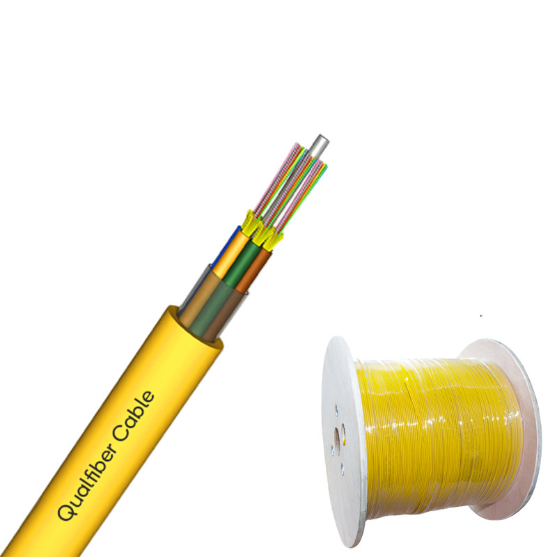 72 Core Indoor Fiber Optic Cable Single Mode GJFJV Flame Retardant supplier