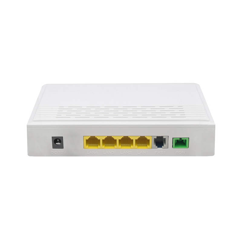 Fiber Optic ONU QF-HE103P 1GE+3FE+POTS Support WPS Quick Connection And VoIP supplier