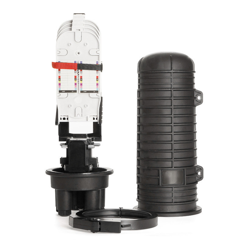 Professional Fiber Optic Joint Enclosure Box Aerial Dome Type 96 Core