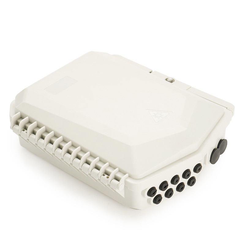SMC Material Wall Mounted Distribution Box , 12 Core FTTH Distribution Box supplier
