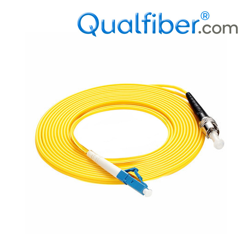 High Reliable Fiber Optic Patch Cord Single Mode / Multimode ST LC 1m