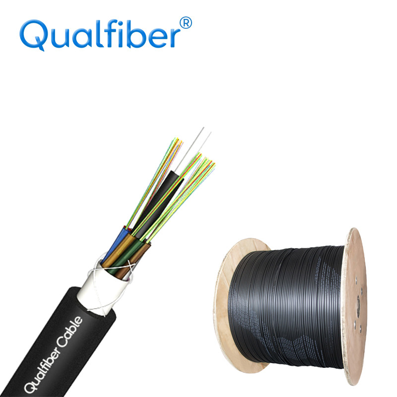 GYFTY Outdoor Fiber Optic Cable , 6 144 Core Air Blown Fiber Optic Cable
