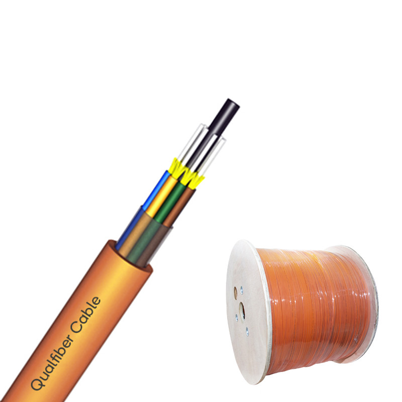 Multi Core Fiber Optic Cable , Break Out Tight Buffered Fiber Cable GJFPV