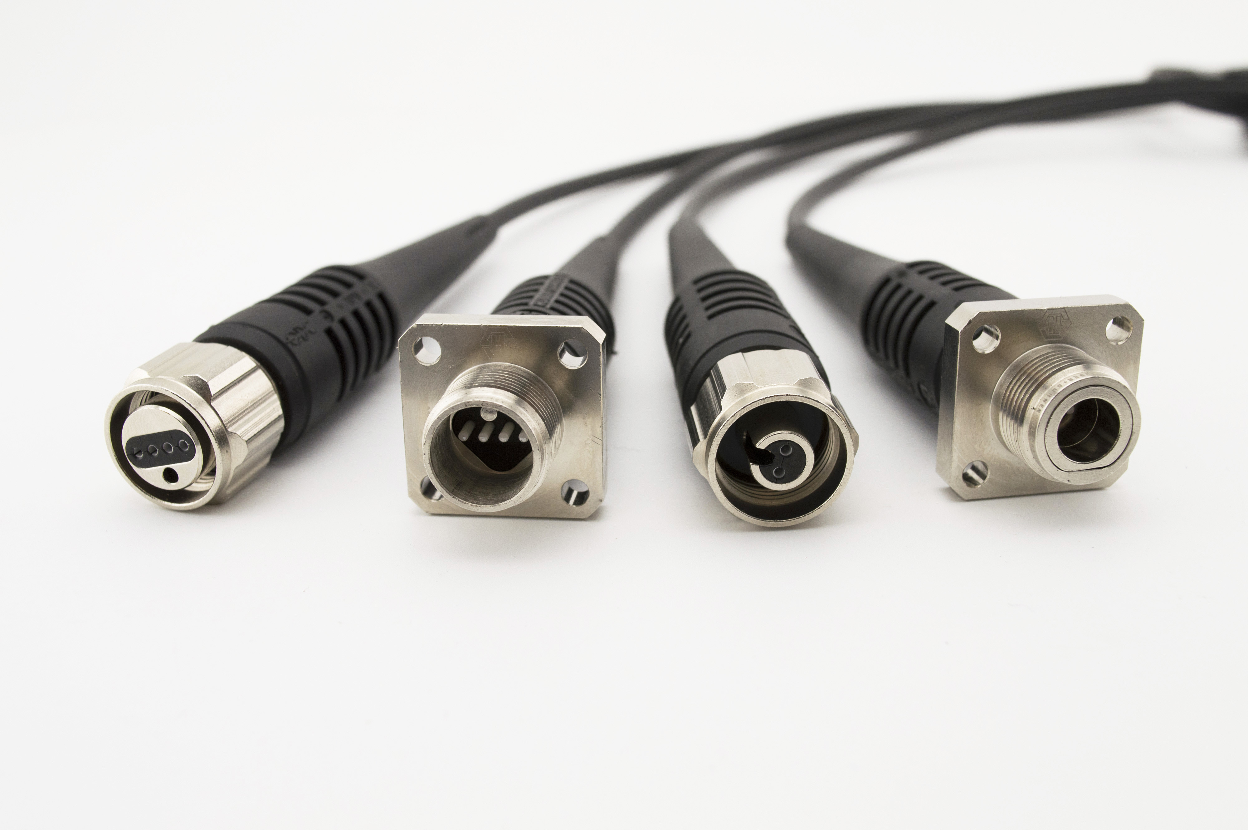 ODC FTTA Fiber to the Antenna Rugged Interconnect Waterproof 4 Cores