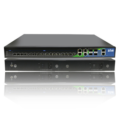 Dual Power Supply GPON OLT Optical Line Terminal 16 Port 10G Uplink OP1616