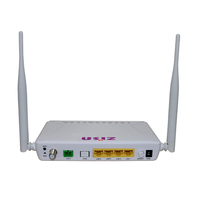 1GE+3FE RF 1GE GEPON GPON ONU White GPON Optical Network Unit OP256CW