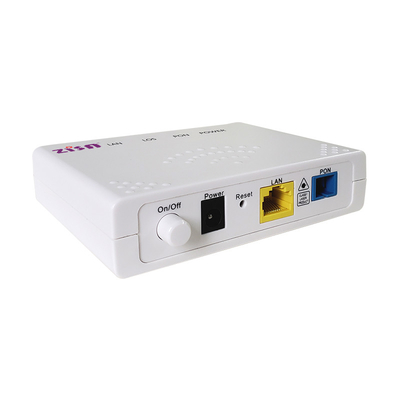 1GE GEPON GPON ONU Network Device OP251 White 12V 1A ITU-T G.984