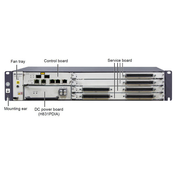 Digital Subscriber Line Access Multiplexer IP DSLAM Smartax MA5616 Chassis